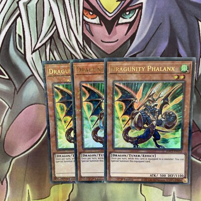 HAC1-DE153 x3 Dragunity Phalanx Dual Terminal Ultra Top Zustand Yugioh