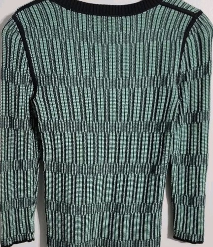 Tory Burch Blue Knit Arielle Crewneck Pullover Sweater Size S Small - Picture 7 of 14