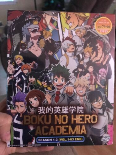 ANIME DVD~ENGLISH DUBBED~Boku No Hero Academia Season 1-5(1-113End+3  Movie)+GIFT