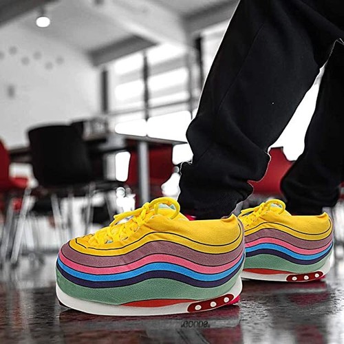 Sneaker Slippers Jordan Like | Ultra Comfy House Fluffy Jordan Like Slippers  | eBay
