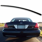Fyralip Painted Trunk Lip Spoiler For Ford Crown Victoria 98-12 Tuxedo M7211