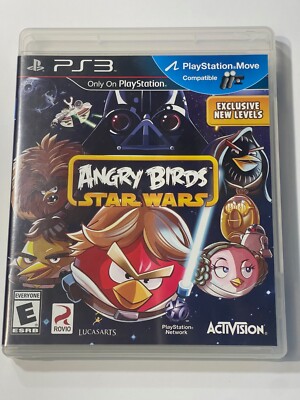Angry Birds: Star Wars (Sony PlayStation 3 PS3 2013) Activision/Rovio, Tested