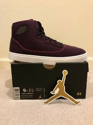 BN Nike Air Jordan Jasmine GG Youth Size 9Y MULBERRY PUR/BLK-FUCH-WHT 768927-50