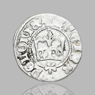 POLAND. Johann Albert 1492 1501. Silver 1/2 Groschen Krakow mint