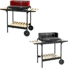 BBQ Charcoal Grill Barbecue Portable Trolley Garden Patio
