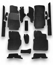 Teppichsatz Teppich für Mercedes W123 Coupe Gummi Absatzschoner schwarz Teppichsatz Teppich für Mercedes W123 Coupe Gummi Absatzschoner schwarz