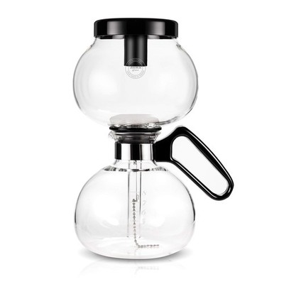 8-Cup Stovetop Siphon Coffee Maker, 24 Oz Vacuum Brew, Heat-Resistant Borosil...