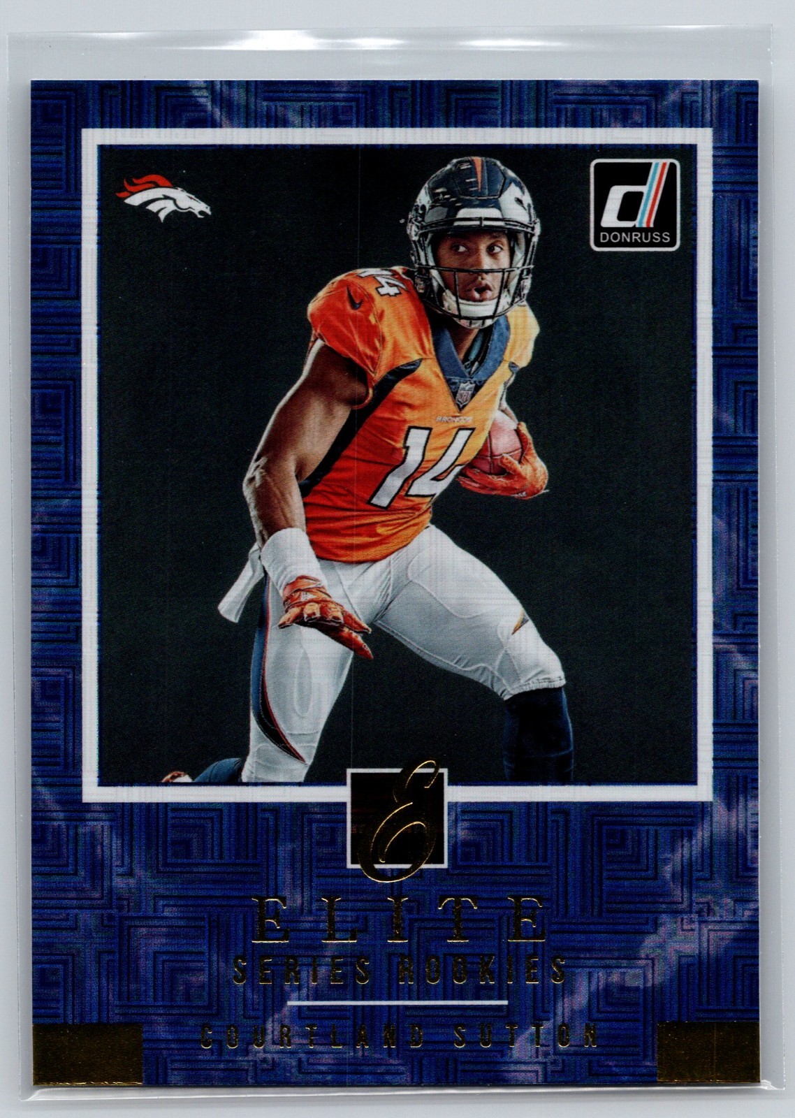 Courtland Sutton Panini Donruss the Elite Series Rookies #ESR12 Base