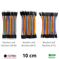 10cm Dupont Jumper Kabel Breadboard Wire Drah...