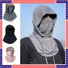 3-in-1 Cooling Balaclava Face Mask Sun Face Shield UV Protection Full Head Hood