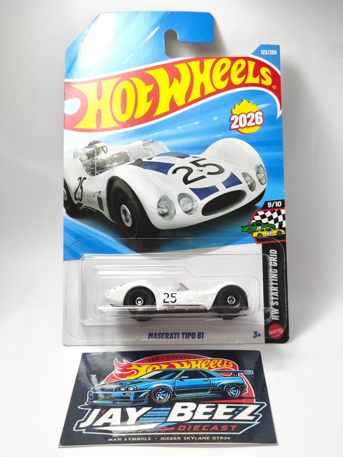 Hot Wheels 2026 NEW Case E Maserati TIPO 61 Long Card  (Promo Combine Shipping)