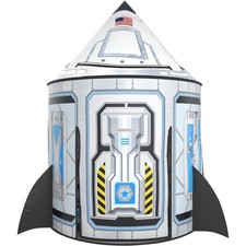 Wilwolfer Rocketship Tent for Kids Space Toys for Kids-Space Decor for Boys R...