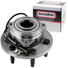 MotorbyMotor 515160 Front Wheel Bearing and Hub Assembly 4WD with 6 Lugs Fits...