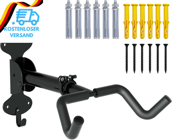 Urban Deco Fahrrad Wandhalterung Fahrradhalterung Wand FahrradstäNder Garage Sta-image