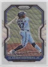 2021 Panini Prizm Tier II White Wave Prizm Vladimir Guerrero Jr #186 12e2