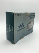 Boxed Vintage Sony CD Walkman - Portable Compact Player - Silver D-EJ751/SM 