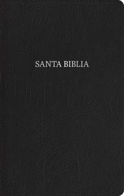 Biblia Reina Valera 1960 Compacta, Letra Grande, negro, piel fabricada | RVR...