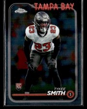 2024 Topps Chrome #278 Tykee Smith Rookie Card Tampa Bay Buccaneers
