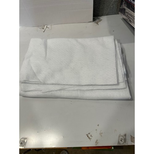 Quilt Batting Remnants Lot 9 Pieces White Assorted Sizes Sewing Crafting Filling