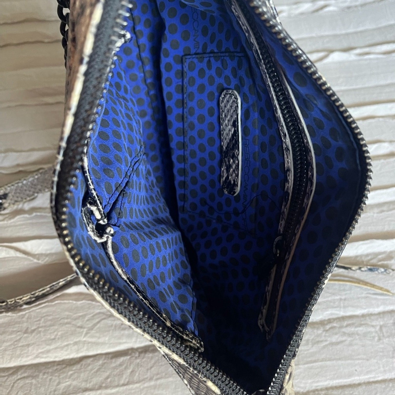 Rebecca Minkoff Python Design Crossbody/Clutch - image 7