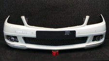 FO-41 * Mercedes W204 Stoßstange PDC Vorne 650 Calcitweiß