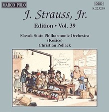 Johann Strauss II J. Strauss Jr.: Edition - Volume 39 CD Album