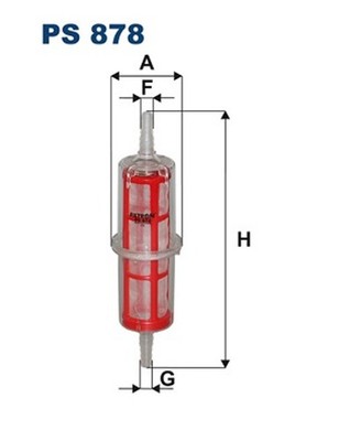 Kraftstofffilter FILTRON PS 878 Leitungsfilter