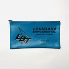 Louisiana Bank & Trust Co. Zippered Money Bag Vintage VTG — photo 1