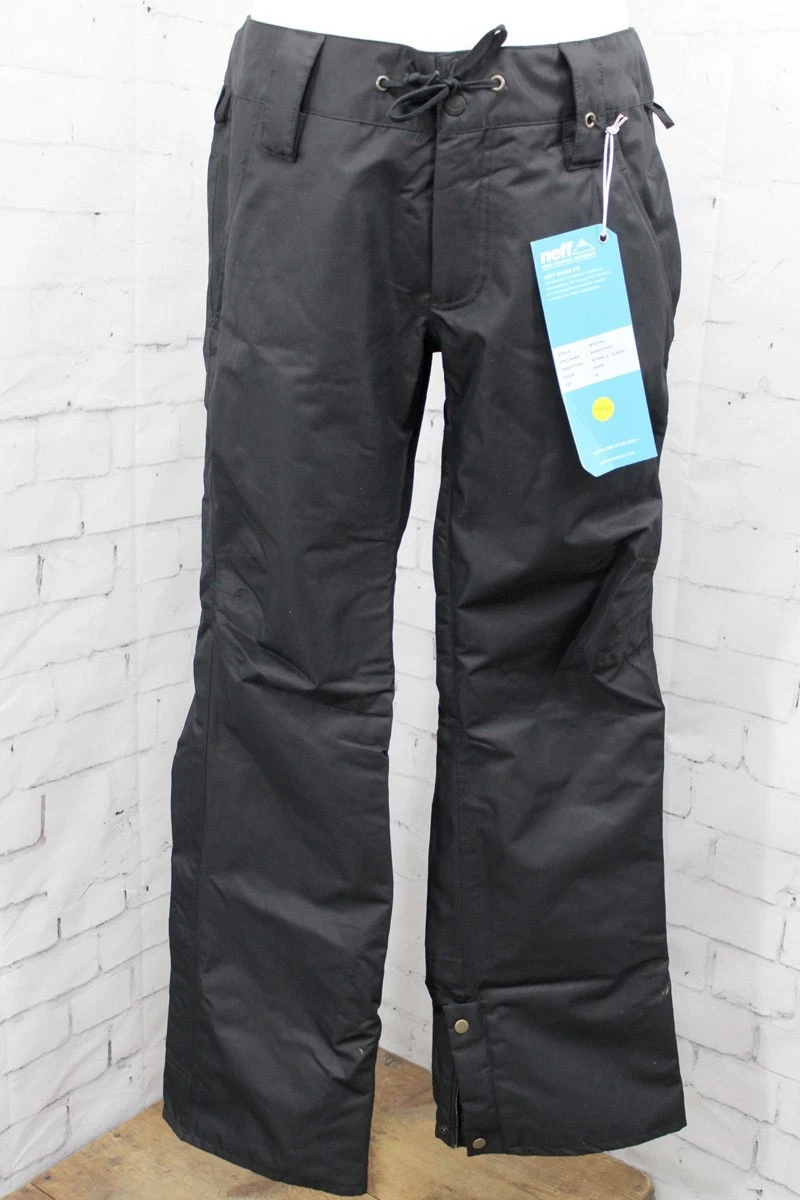 Neff Wendy Snowboard Pants, Women's Medium, Black New