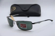 RAY-BAN RB 3498 004/71 GUNMETAL BLACK AUTHENTIC FRAMES SUNGLASSES 61-17