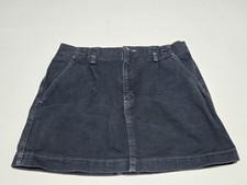 Vintage 90s Calvin Klein Denim Skort Short Skirt Womens Size 9 USA Made Rare