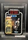 Vintage Star Wars Kenner AFA/CAS 80  8D8 1983 ROTJ 77 Back-A Card MOC Unpunched!