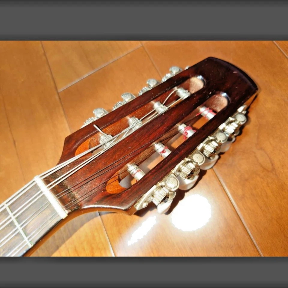 Mandolina Suzuki M-30 con estuche rígido limpio instrumento acústico Japón Foto 3 de 4