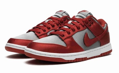 Nike Womens Dunk Low Satin UNLV DX5931-001 Women Size