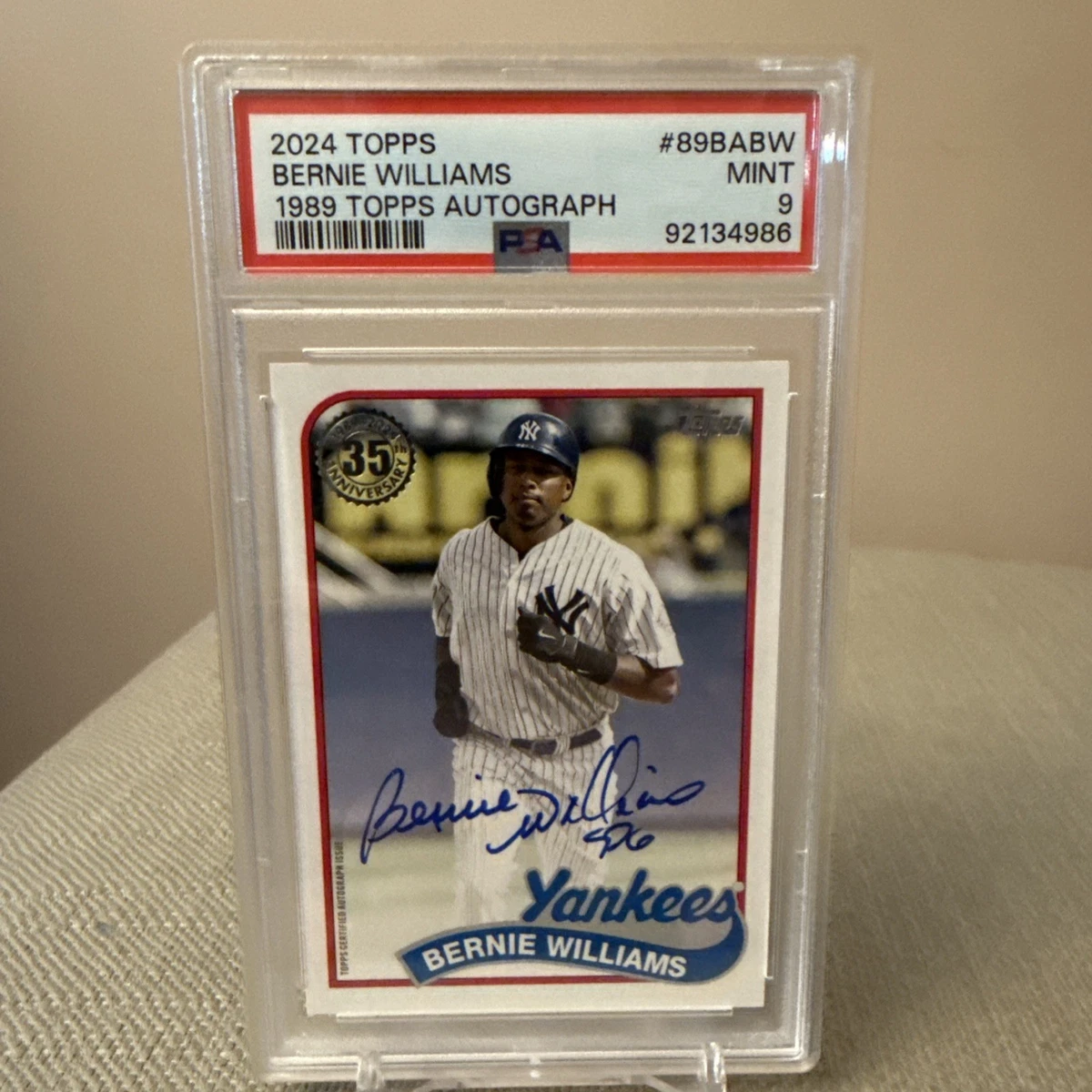 2024 Topps Series 1 - Bernie Williams #89BA-BW for sale | eBay