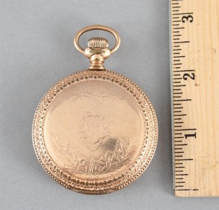 Antico orologio da tasca Elgin XIX secolo originale oro pieno completo cassa mezzaluna cacciatore