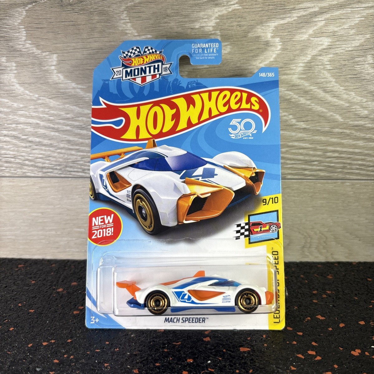 Hot Wheels Legends of Speed 9/10 Mach Speeder 148/365 50th