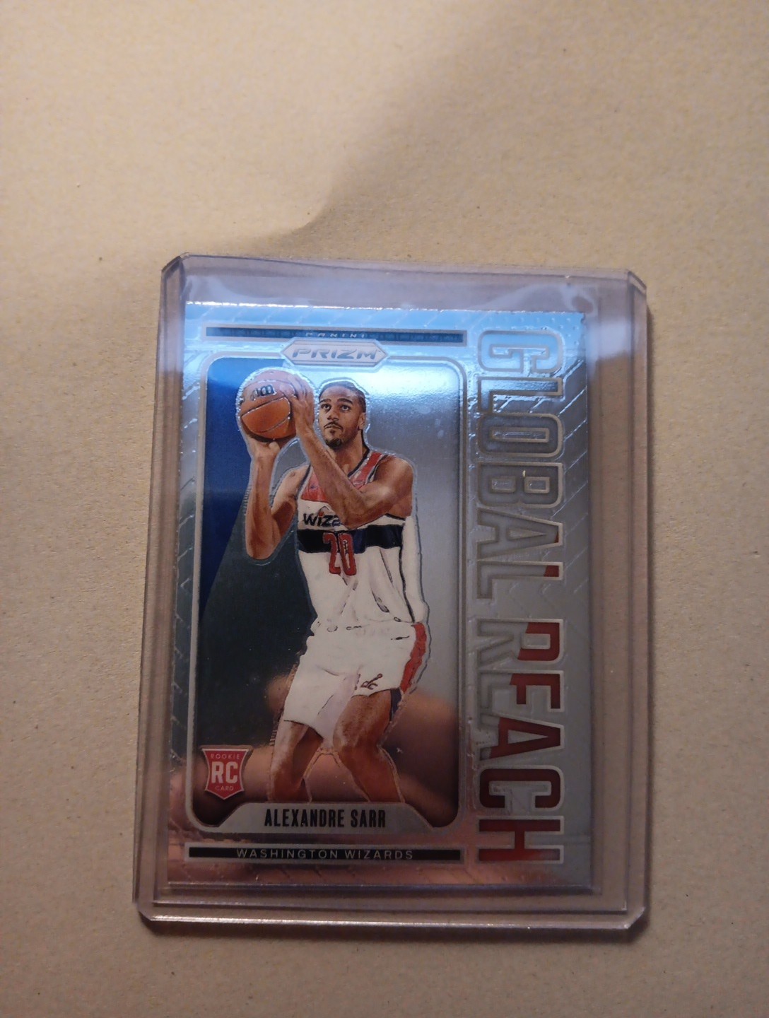 2024-25 Panini Prizm - Global Reach Alexandre Sarr #10 Silver Prizm (RC)