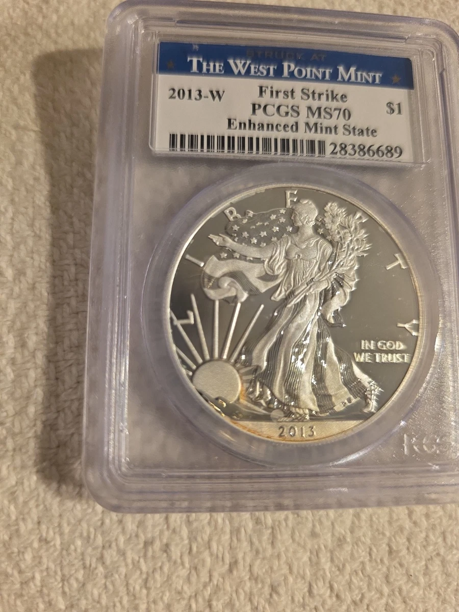 American Eagle MS 70 Graded 2013 Silver Bullion Coins for sale | eBay