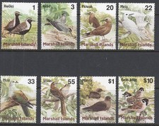 MARSHALL ISLANDS 1999   Birds Set of 8 MUH