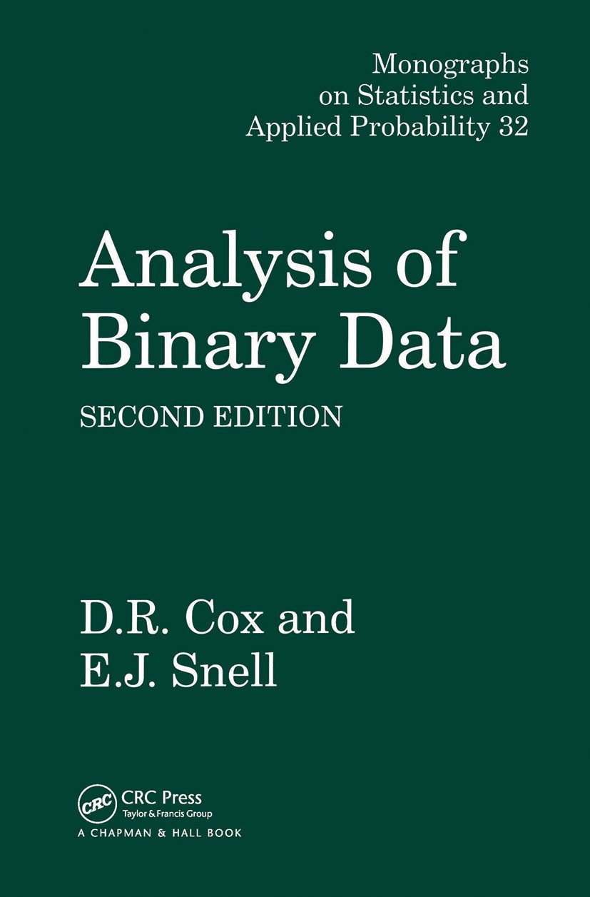 Analysis of Binary Data - 2nd Edition
