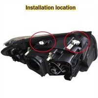 Scheinwerfer Reparatur Set FüR Eurowagens 77011325627N Easy Installation