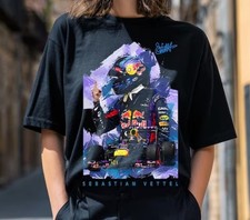 Sebastian Vettel T Shirt Relaxed Fit F1 Legend Design Unisex