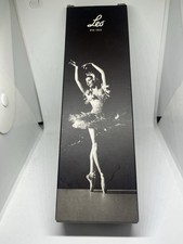 Leo Black Ballet Shoes 8.5 D Leather Ballet Russe Dance. LS2001L.