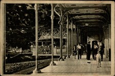 Baile Herculane Romania vintage postcard s257