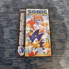 SEGA SATURN Sonic Jam PAL Complete | Tested & Working | Disc Manual Case