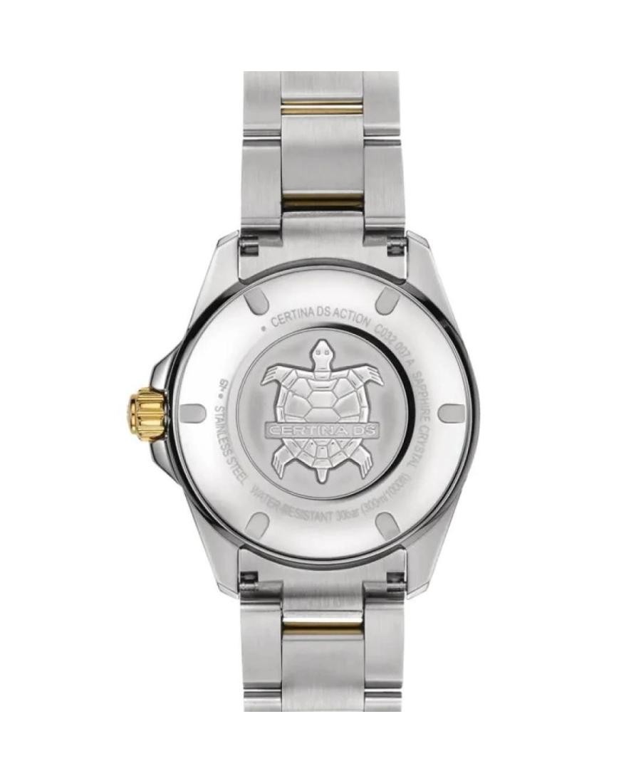 CERTINA Women Analog Automatic Casual Watch Classic Dress Mother of Pearl Dial W