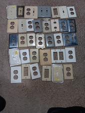 Wall outlet cover plates, Switches and Screws.