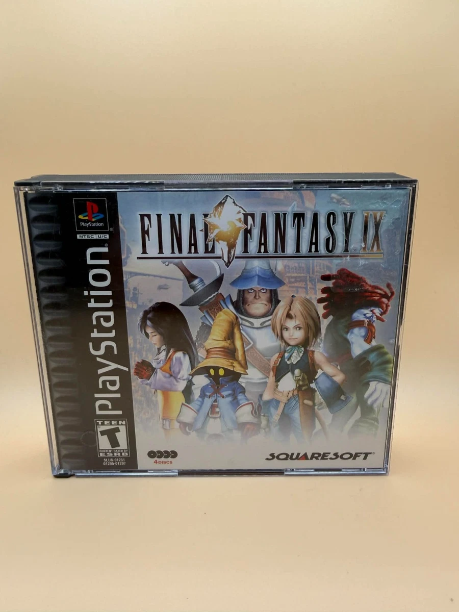 Final Fantasy Ix 9 sony PLAYSTATION 1 PS1 Promo Store