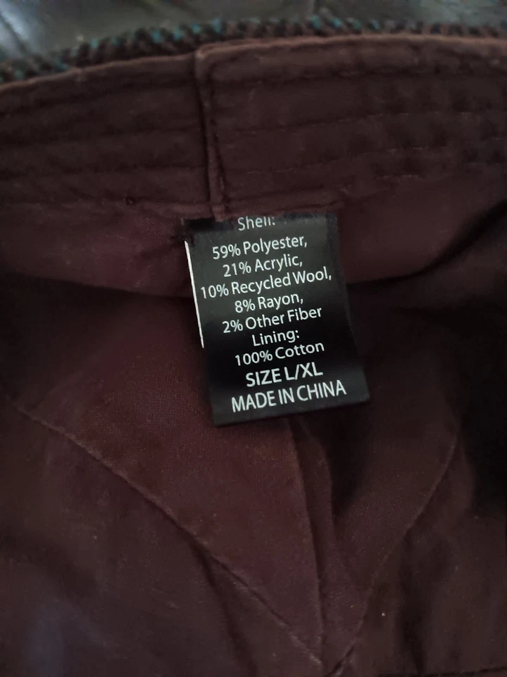 Mens Cap L/XL Grey/Blue - Image 2 of 3